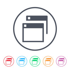 Obraz premium Streamline Vector Icon - 6 Colors Included