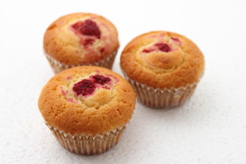 raspberry  muffin