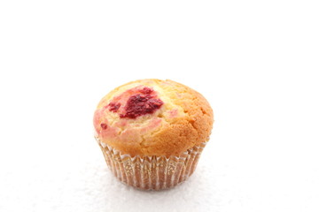 raspberry  muffin