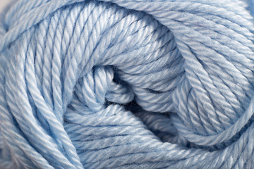 Color yarn close up  