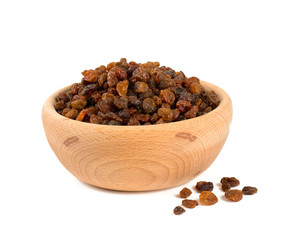 raisins in a bowl