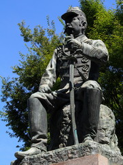 Fototapeta premium 谷干城銅像