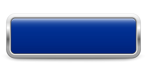Long rectangular template - dark blue metallic button
