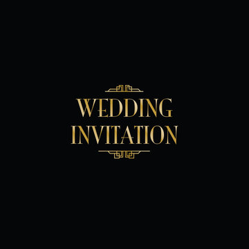 wedding invite gatsby