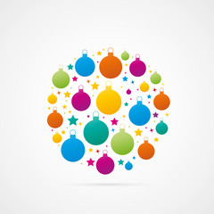 boules de noël design