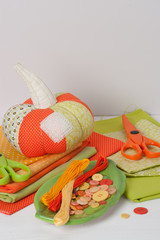 Handmade Pumpkin. Tailoring Hobby Accessories