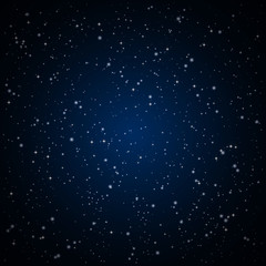 Abstract background with twinkling stars