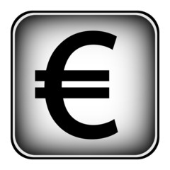 Obraz premium Euro button