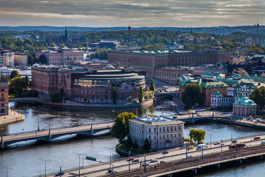 Cityscape of Stockholm