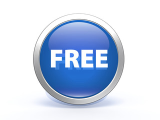 free circular icon on white background