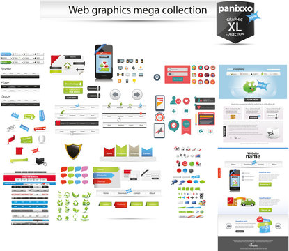 Huge web graphic collection