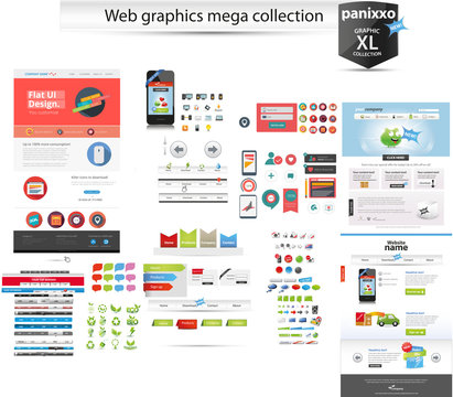 Huge web graphic collection