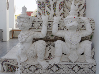 Traditional Thai Garuda sculpture