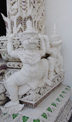 Traditional Thai Garuda sculpture