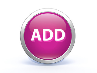add circular icon on white background