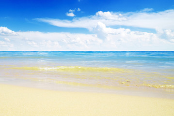 Fototapeta na wymiar sand of beach thailand sea
