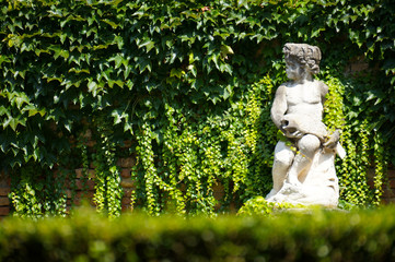 White marble sculpture in Venice