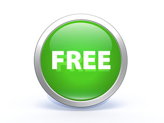 free circular icon on white background
