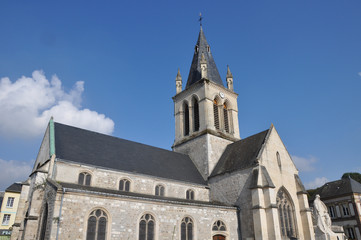 Fototapeta na wymiar Eglise Notre-Dame de Pavilly