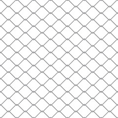 Fototapeta premium Chain Link Fence