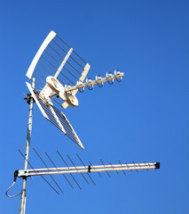 TV aerial for reception of TV channels