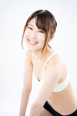 フィットネスウェアの女性