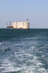 Fototapeta premium fort boyard,île d'oléron,charente maritime