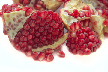 the fruit pomegranate