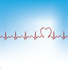 Vector illustration of abstract medical background .