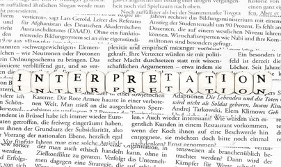 Obraz premium Interpretation