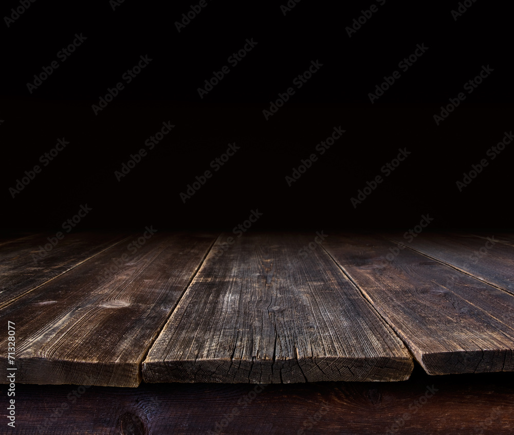 Poster old table for background