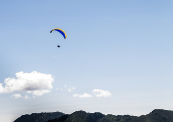 To the sky