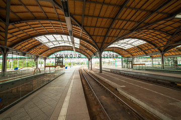 Obraz na płótnie Canvas wroclaw railway station