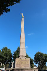 Obraz premium The Monument of Remembrance ( Gëlle Fra), Luxembourg city