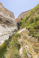 landscape of deep gorges
