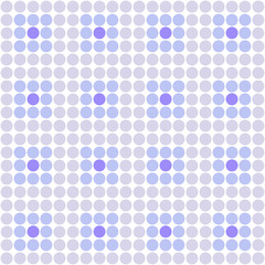 Fototapeta na wymiar Abstract simple blue circles seamless pattern background