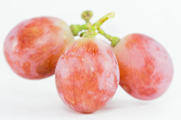 Red grapes