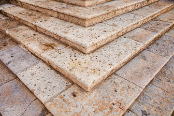 Old staircase detail