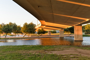 Viaduto no Parque da Cidade