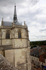Fototapeta na wymiar Chapelle Saint-Hubert - au château d'Amboise.