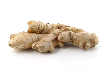 ginger isolated on white background