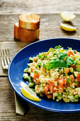 salad with bulgur and vegetables, Tabbouleh