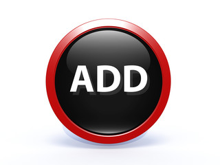 add circular icon on white background