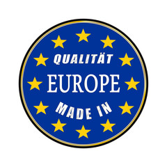 ql45 QualityLabel - made in europe - Qualität - g1885