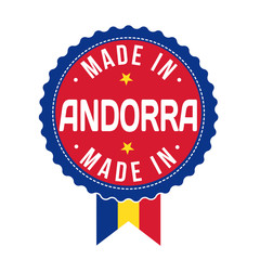 Made in Andorra, product label