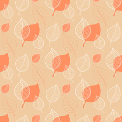 Seamless Autumn pattern