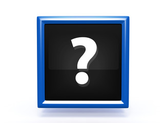 information pointer icon on white background