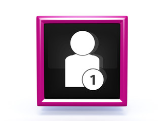 add square icon on white background