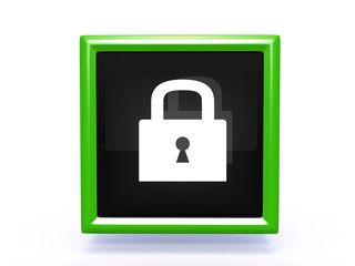 protect square icon on white background