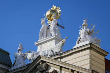 Obraz premium Am Hof Place in Vienna